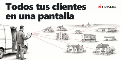 Trikdis FLEXi SP3 WiFi central de alarma inteligente 9