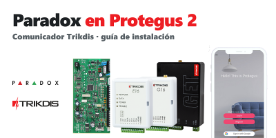 Trikdis G16T 4G GSM comunicador inteligente (TIP-RING) 9