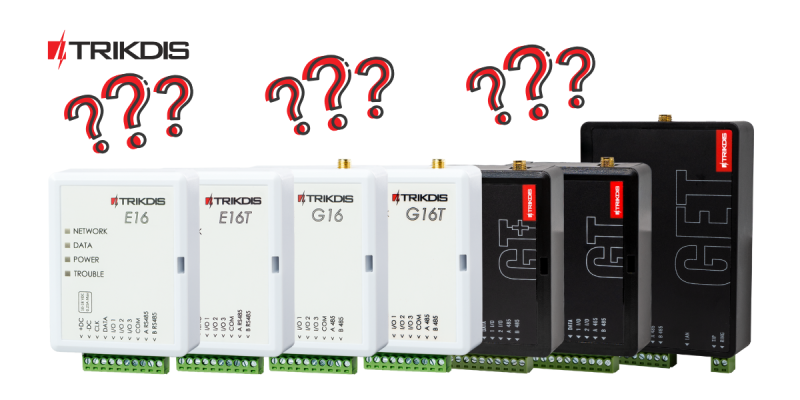 Trikdis GET Ethernet + 4G comunicador inteligente 7