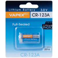 Pila de litio CR123A 3 V (1300 mAh) Pila de litio CR123A 3 V (1300 mAh)
