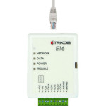 trikdis e16 ethernet comunicador - módulo ip e16 40