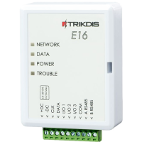 Trikdis E16 Ethernet comunicador - módulo IP Trikdis E16 Ethernet comunicador - módulo IP