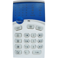 crow sh-kp teclado inalámbrico sh-kp 43