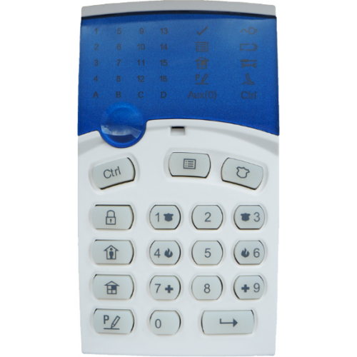 crow cr-16 teclado led cr-16-led 35