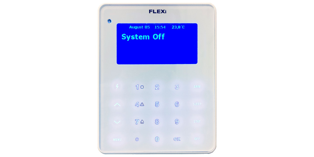 Proceso de actualización de firmware del teclado FLEXi LCD