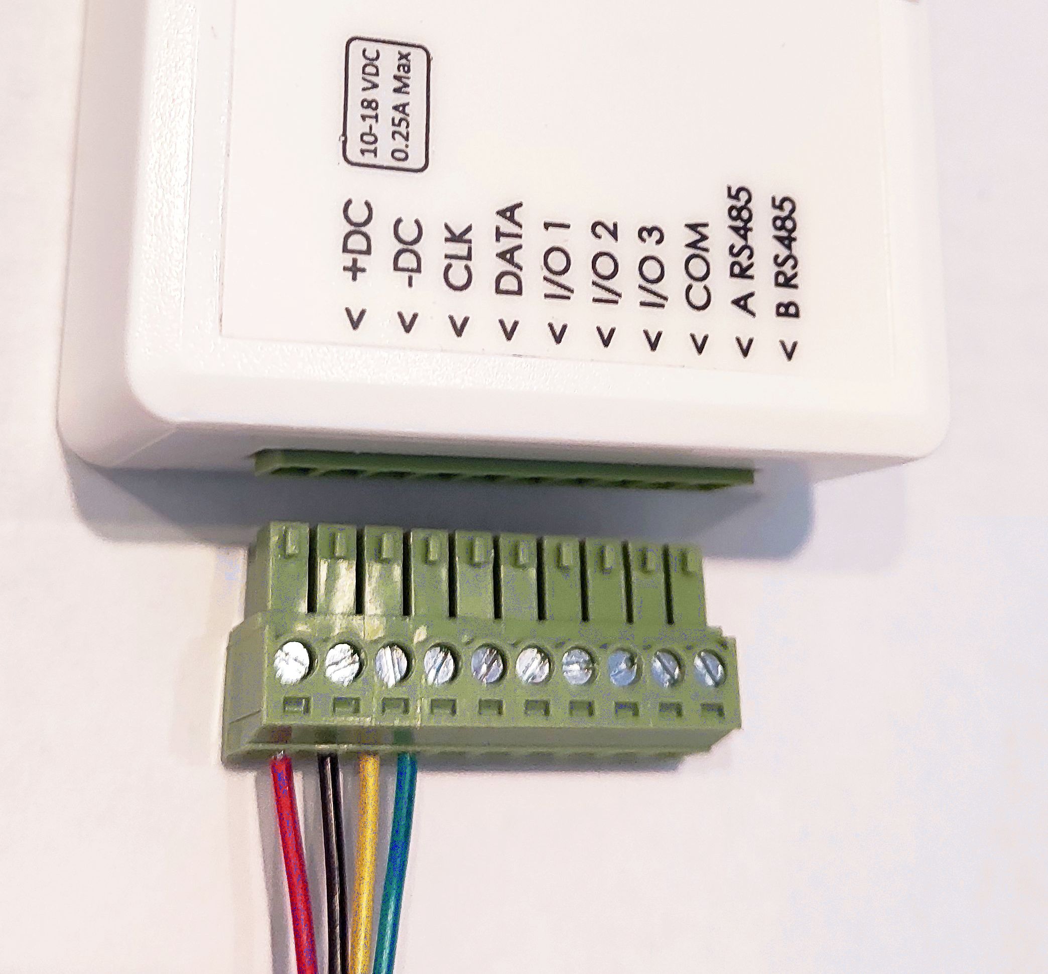 Bloque de terminales desmontable